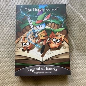 NEW The Hero's Journal Legend of Istoria - Green